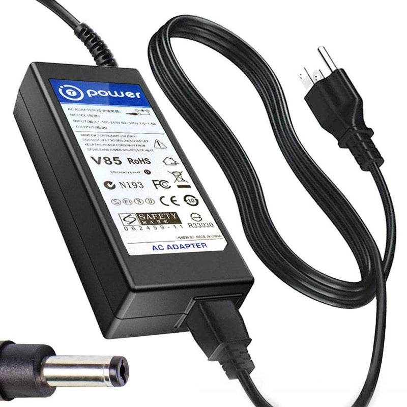 T POWER شاحن T POWER 12V لجهاز Huion KAMVAS GT-191 GT-190 GT-221 2048 V2 Pro قلم لوحي للرسم الجرافيكي وراوتر لاسلكي Linksys AC1900 AC4000 AC5400 NETGEAR R6250 مزود طاقة من الفئة 2 محول AC DC - Image 1